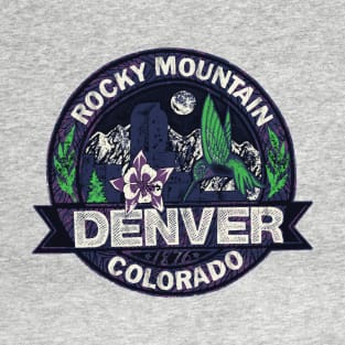 Denver Colorado humming bird T-Shirt